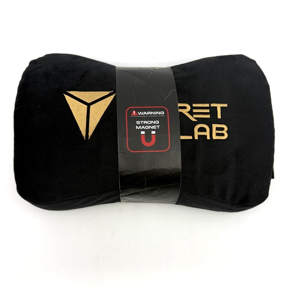 Secretlab TITAN Evo Magnetic Memory Foam Head Pillow Black Gold Gaming Chair